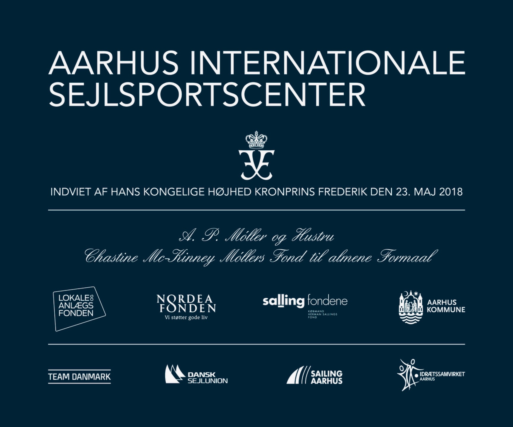 Åbning af Aarhus Internationale Sejlsportscenter